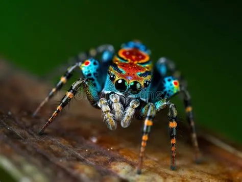 Peacock Spider! This Tiny Arachnid Shows Off Dazzling Colors While Performing Elaborate Mating Dances